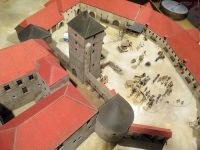 Weihnachtsfahrt 2018 - Modell des Gutshofes