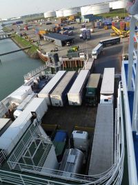 Auf der Pride of Hull