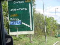 Fahrt nach Glasgow