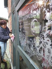 Museumsputz und Maikranzbinden 2022