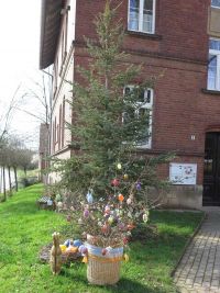 Osterdeko in Hochstedt 2024