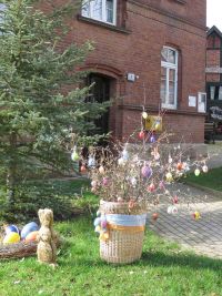 Osterdeko in Hochstedt 2024