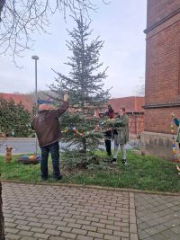 Osterdeko in Hochstedt 2024