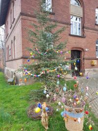 Osterdeko in Hochstedt 2024