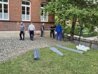 Waidfestvorbereitung