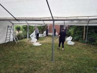 Waidfestvorbereitung