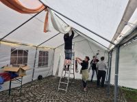 Waidfestvorbereitung