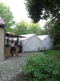 Waidfestvorbereitung