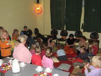 Zuhörer oben und unten