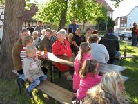 Interessierte Zuschauer