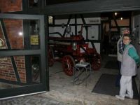 Die Tür des Museums ist geöffnet