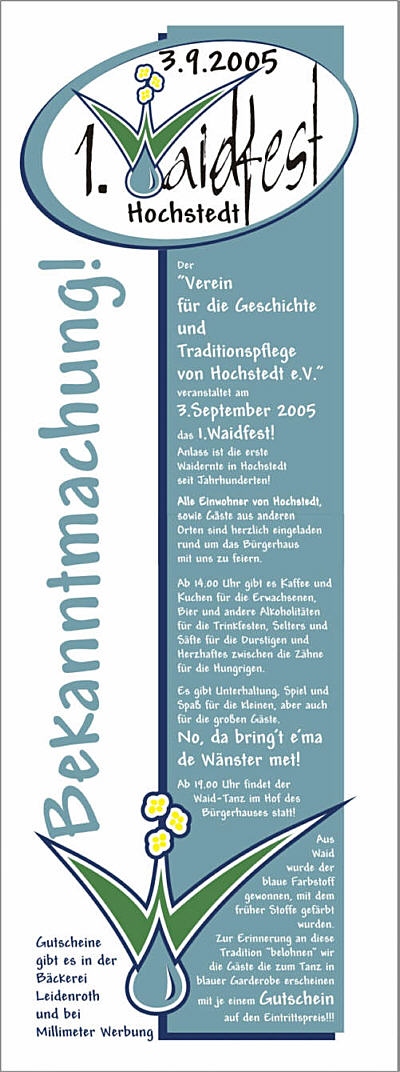 Waidfestplakat 2005